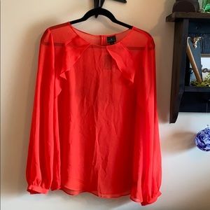 NWT Worthington Sheer Dressy Blouse